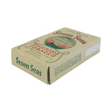 12 Empty Packages of John Weisert's Seven Seas Smoking Tobacco with 2-Section Retail Display