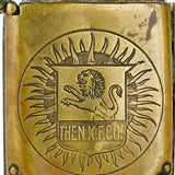 Brass Fairbank's Gold Dust Washing Powder Advertising Match Safe