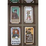 2 - WWII Related Empty Cigarette Cartons, WWII Rivalo Cigarettes & Vintage Cigarette Card album with Over 60 Cards