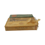2 - WWII Related Empty Cigarette Cartons, WWII Rivalo Cigarettes & Vintage Cigarette Card album with Over 60 Cards