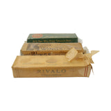 2 - WWII Related Empty Cigarette Cartons, WWII Rivalo Cigarettes & Vintage Cigarette Card album with Over 60 Cards