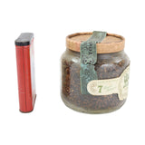 Glass Jar of John Middleton "Walnut Aromatic Blend" of Tobacco & Old Tin of Prince Albert Tobacco