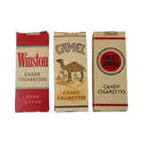 1960 Miner-Matic Candy Cigarette Bank with 12 Packs of Original Candy Cigarettes