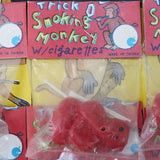 Trick Smoking Monkey Joke Gag Store Display with Original 12 Units