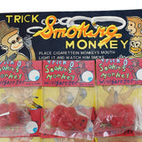 Trick Smoking Monkey Joke Gag Store Display with Original 12 Units