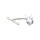 Playboy Bunny Cuff Links & 2 - Playboy Bunny Tie Tacks