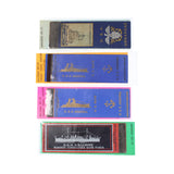 Navy Ship Matchbook Covers- 2 - U.S.S. Arizona, 1 - U.S.S. Arkansas & 1 - U.S.S. Argonne