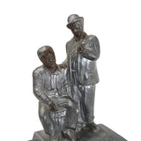 Very Rare Amos 'N' Andy Pewter Ashtray With Pewter Cigar