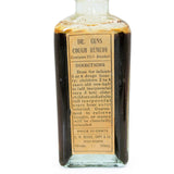 Early 1900’s Dr. Guns Cough Remedy In Original Bottles With Insert (2 Bottles)