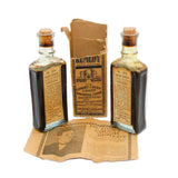 Early 1900’s Dr. Guns Cough Remedy In Original Bottles With Insert (2 Bottles)