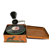 Early 1920’s Working Wind-Up Bing Pigmyphone with Record