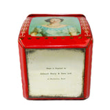 1953 Queen Elizabeth II & Duke of Edinburgh Four-Sided Coronation Toffee Tin Made By Edward Sharp