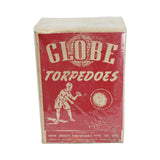 1940's-Early 1950's Unopened Box Of Globe Torpedoes (1/4 Gross) From New Jersey Fireworks