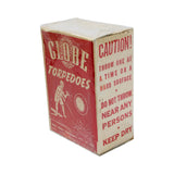 1940's-Early 1950's Unopened Box Of Globe Torpedoes (1/4 Gross) From New Jersey Fireworks