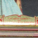 1953 Queen Elizabeth & Duke Of Edinburgh Coronation Toffee Tin Made By Harry Vincent