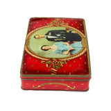 1953 Queen Elizabeth & Duke Of Edinburgh Coronation Toffee Tin Made By Harry Vincent