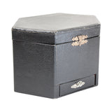 Antique Men's Collar Box with Arrow Collar & Cuff Link Drawer