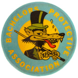 1950's Bachelors Protective Association Pin & 1960's Bill Cosby Pin