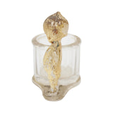 1913 Kewpie Doll Glass Candy Container & German Bisque Mini-Doll