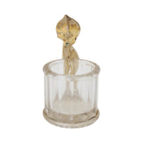 1913 Kewpie Doll Glass Candy Container & German Bisque Mini-Doll