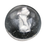 Seated Gorilla Sulfide 1" Marble