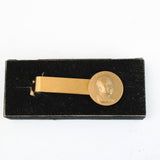 President Nixon White House Tie Clip and Cufflinks and Signed Presidential Gift Card (Given as White House Gifts)