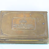 1929 (Great Depression) Executive Brass Desk Calendar & Memo Pad Holder from The Arco Company