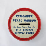 1942 "Remember Pearl Harbor" U.S. Defense Drum Bank