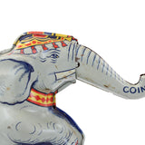 J. Chein Tin Litho Circus Elephant Bank