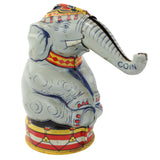 J. Chein Tin Litho Circus Elephant Bank