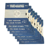 Late 1940's Sawyer's View-Master Stereoscope with Box, Reels and Original Film Packet List