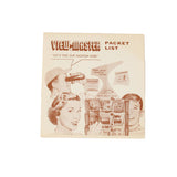 Late 1940's Sawyer's View-Master Stereoscope with Box, Reels and Original Film Packet List