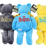 3 - Beatles Limited Edition Beanie Bears & 1964 Beatles Krunch Coated Ice Cream Bar Wrapper