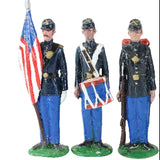 6 - Vintage 1950's Alymer (Spain) Union Army Tin Soldiers