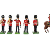 16 - Britain & Britain Ltd. Lead Soldiers Including 3-Piece Marching Band & Horse Mount