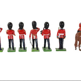 16 - Britain & Britain Ltd. Lead Soldiers Including 3-Piece Marching Band & Horse Mount