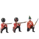 16 - Britain & Britain Ltd. Lead Soldiers Including 3-Piece Marching Band & Horse Mount