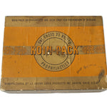 Vintage Koin-Pack box on a white background