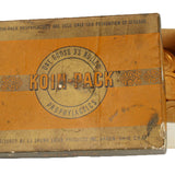 1950's Koin-Pack Prophylactic Box with 21 Unopened Koin-Pack's in Gold Coin Shells