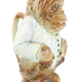 19th Century Majolica Monkey Figural Pitcher by St. Clement
