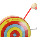 Vintage Wind-Up SYK (Japan) Celluloid Pig Riding a Tricycle