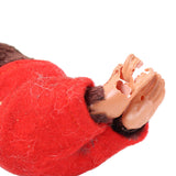 Antique Normura Tin Wind-Up Circus Monkey Smoking a Pipe