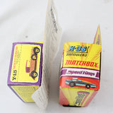 1972 Matchbox Speed Kings K-36 Bandolero & Models of Yesteryear 1930 Packard Victoria with Boxes