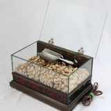 Early 1920's Hot Nut Counter Display with Warmer & Scoop