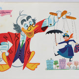 1961 RCA Victor Disney Placemat Promotion - 4 Placemats