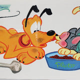 1961 RCA Victor Disney Placemat Promotion - 4 Placemats