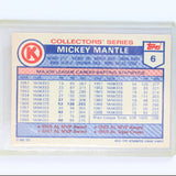 Ernie Banks 1966 #110 Topps Card, Mickey Mantle 1985 Circle K Collectors Card & Ted Williams 1991 Heroes Card