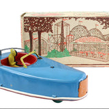 Tin Wind-Up Beetle-Bug Auto with Box