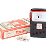 Early 1960s Sinclair “Dino Supreme” Gasoline Pump Transistor Radio w/ Case, Headphones & Original Box (Not Working)