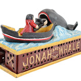 Cast Iron Reproduction of Jonah & The Whale Mechanical Bank